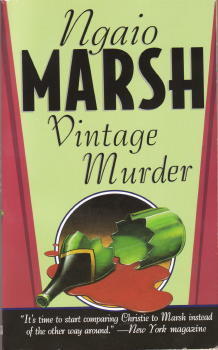 Vintage Murder by Ngaio Marsh&nbsp;(1937)